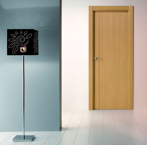 Puerta de madera interior Modelo 7100