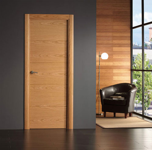Puerta de madera interior Modelo 8500